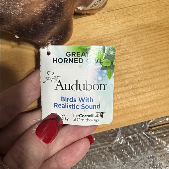 Audubon Great Horned Owl Plush - Picture 7 of 7